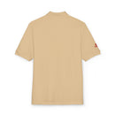 Embroidered Red Drill Logo — Executive Polo