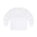 Drill White Logo - Long Sleeve Tee