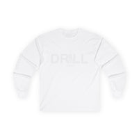 Drill White Logo - Long Sleeve Tee