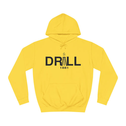 DRILL Premium Hoodie Black Logo