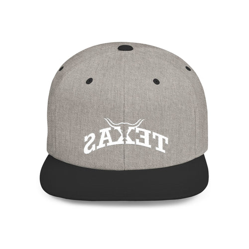 Texas Backwards - Flat Bill Snapback