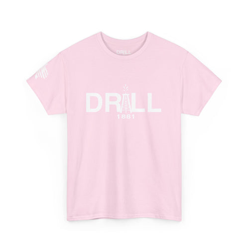 Drill Basic White Logo - SS - Front