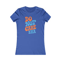 Trendy Women's Tee - 'Do Not Care Era' Vibe, Casual Wear for Everyday Fun, Perfect for Summer Parties, Special Occasions, Gifts