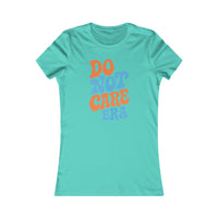 Trendy Women's Tee - 'Do Not Care Era' Vibe, Casual Wear for Everyday Fun, Perfect for Summer Parties, Special Occasions, Gifts