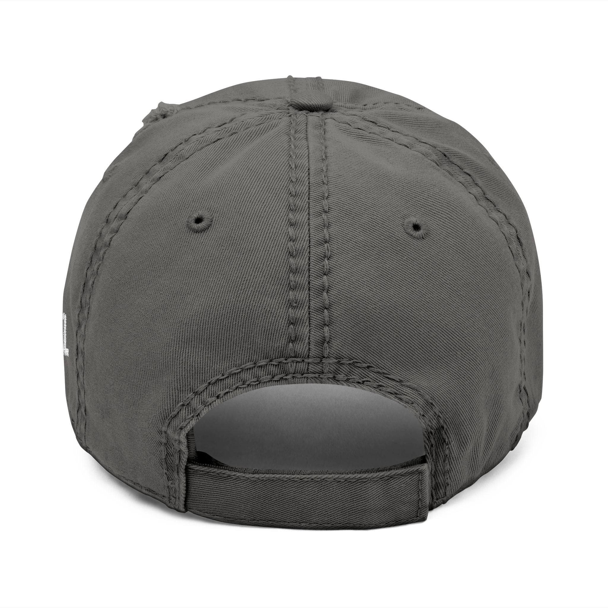 $50 Oil Distressed Hat with 'DRILL' Embroidery