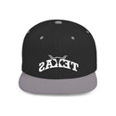 Texas Backwards - Flat Bill Snapback