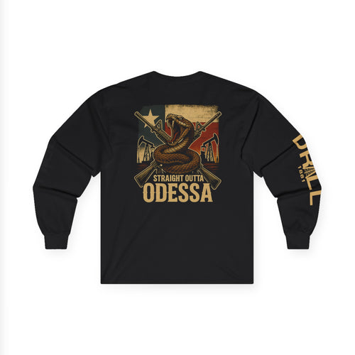 Straight Outta Odessa Rattler - Long Sleeve Tee