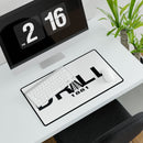 DRILL1881 Industrial Style Desk Mat - Perfect for Home Office, Birthday Gift, Oil & Gas Industry Decor, Workstation Accessory, Desk Organizer