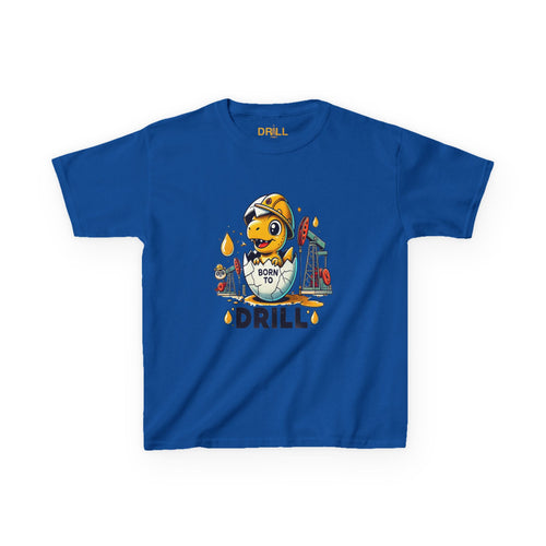 Born to Drill - Kids Heavy Cotton™ Tee