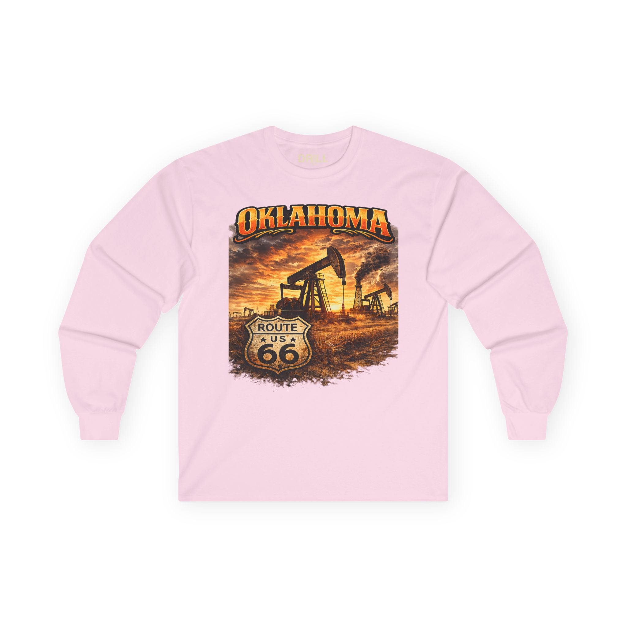 Oklahoma Route 66 - Long Sleeve Tee