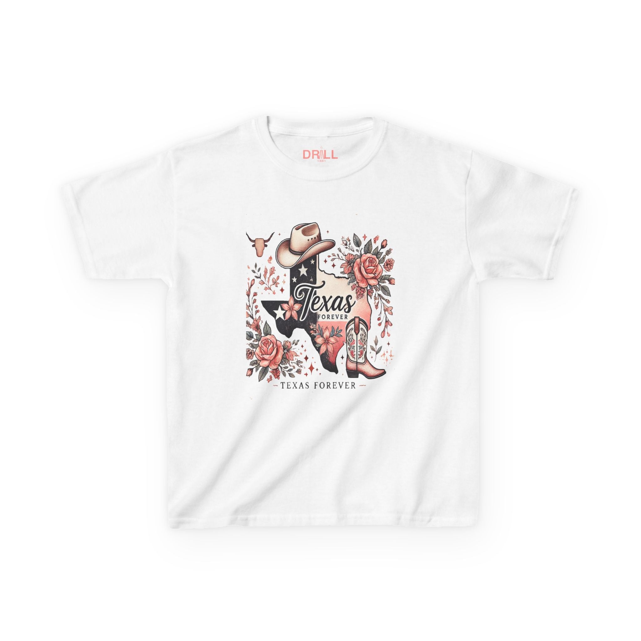 Texas Forever 2  - Kids Heavy Cotton™ Tee