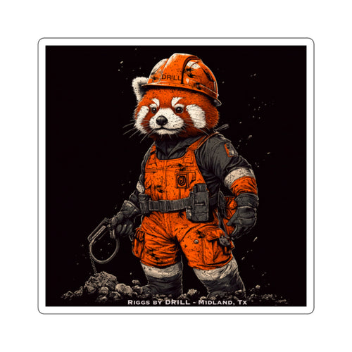 Riggs Roughnecking - Square Stickers