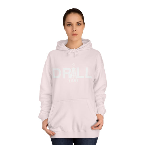 DRILL Premium Hoodie WhiteLogo