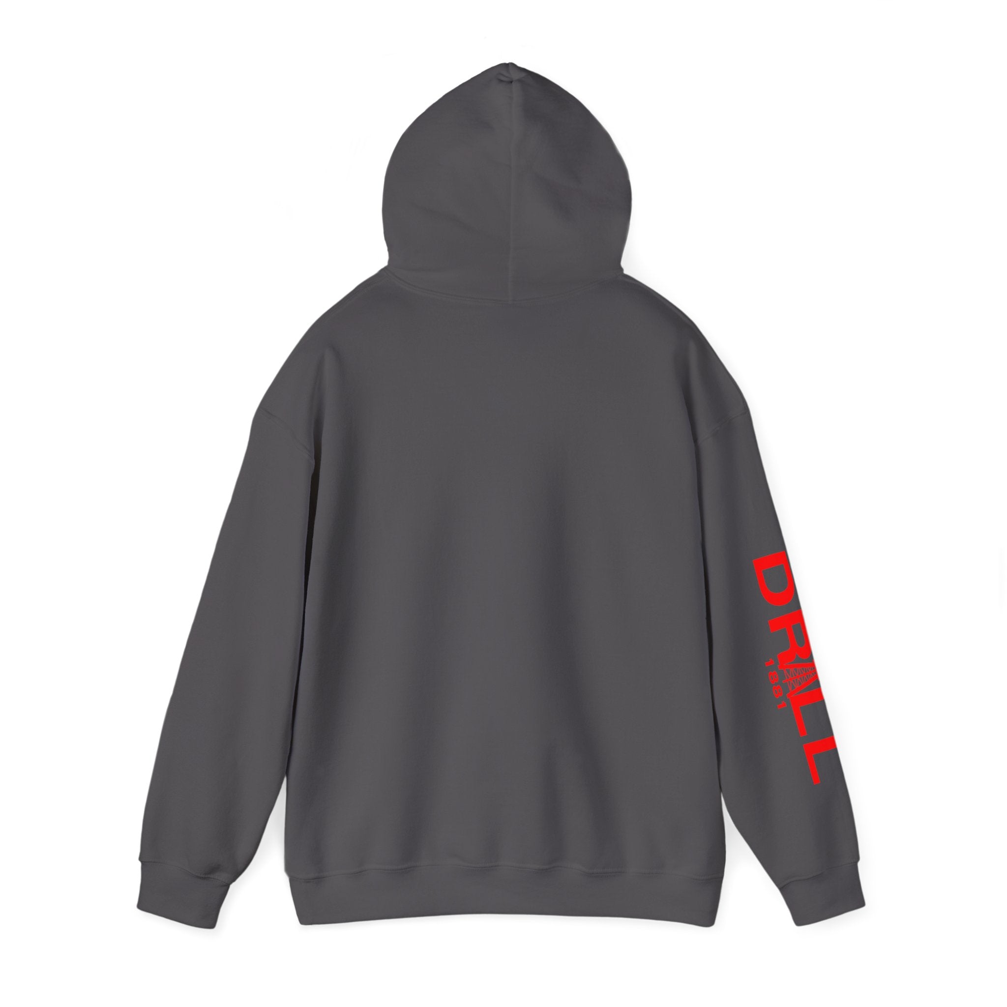 Drill Basic Red Logo - Heavy Blend™ Hoodie