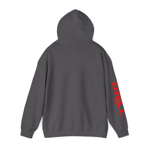 Drill Basic Red Logo - Heavy Blend™ Hoodie