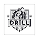 DRILL Shield - Square Stickers
