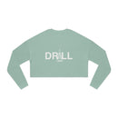 Drill Basic White Logo - Women's Cropped Sweatshirt