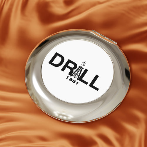 Compact Travel Mirror with Drill 1881 Logo