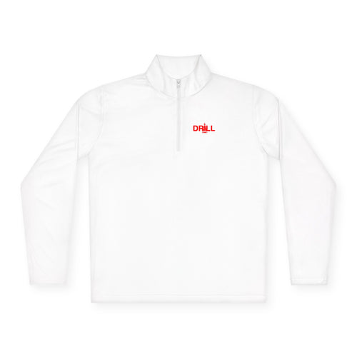 Drill Midland - Red Logo - Unisex Quarter-Zip Pullover