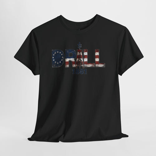 13 Stars Drill Logo - SS - Front
