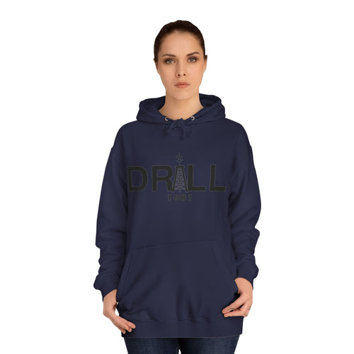 DRILL Premium Hoodie Black Logo