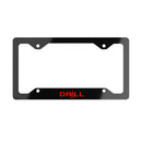 Drill Logo - Metal License Plate Frame