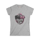 Drill Wife. Happy Life. Ladies - SS - Front