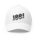 Embroidered Closed-Back Cap - 1881 Classic