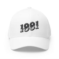 Embroidered Closed-Back Cap - 1881 Classic