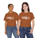 Drill Basic White Logo - SS - Front