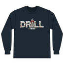 Drill Christmas Pumpjack - LS - Back