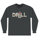 Drill Christmas Pumpjack - LS - Back