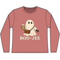 Boo-Jee Ghost Long Sleeve Tee | Cute Halloween Shirt | Women's FALL Fashion