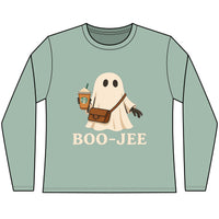 Boo-Jee Ghost Long Sleeve Tee | Cute Halloween Shirt | Women's FALL Fashion