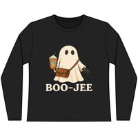 Boo-Jee Ghost Long Sleeve Tee | Cute Halloween Shirt | Women's FALL Fashion