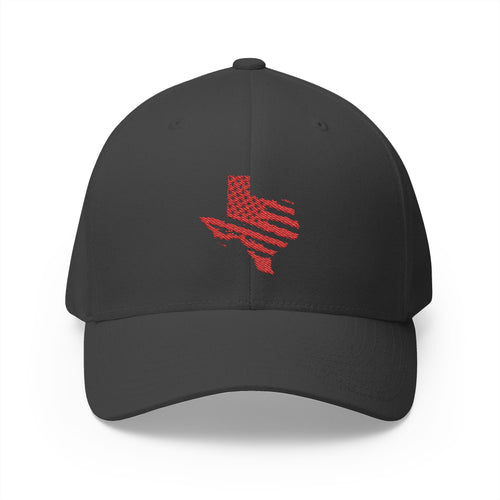 Red Texas Logo Cap - Closed Back