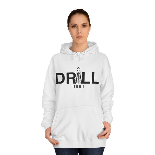 DRILL Premium Hoodie Black Logo