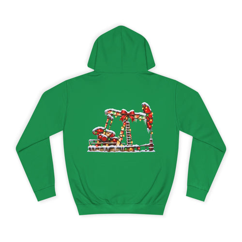 Drill Christmas Pumpjack - Premium Hoodie