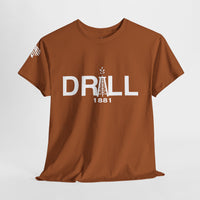 Drill Basic White Logo - SS - Front