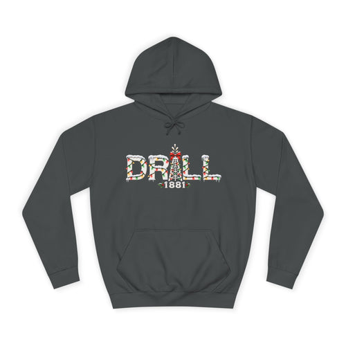 Drill Christmas Pumpjack - Premium Hoodie