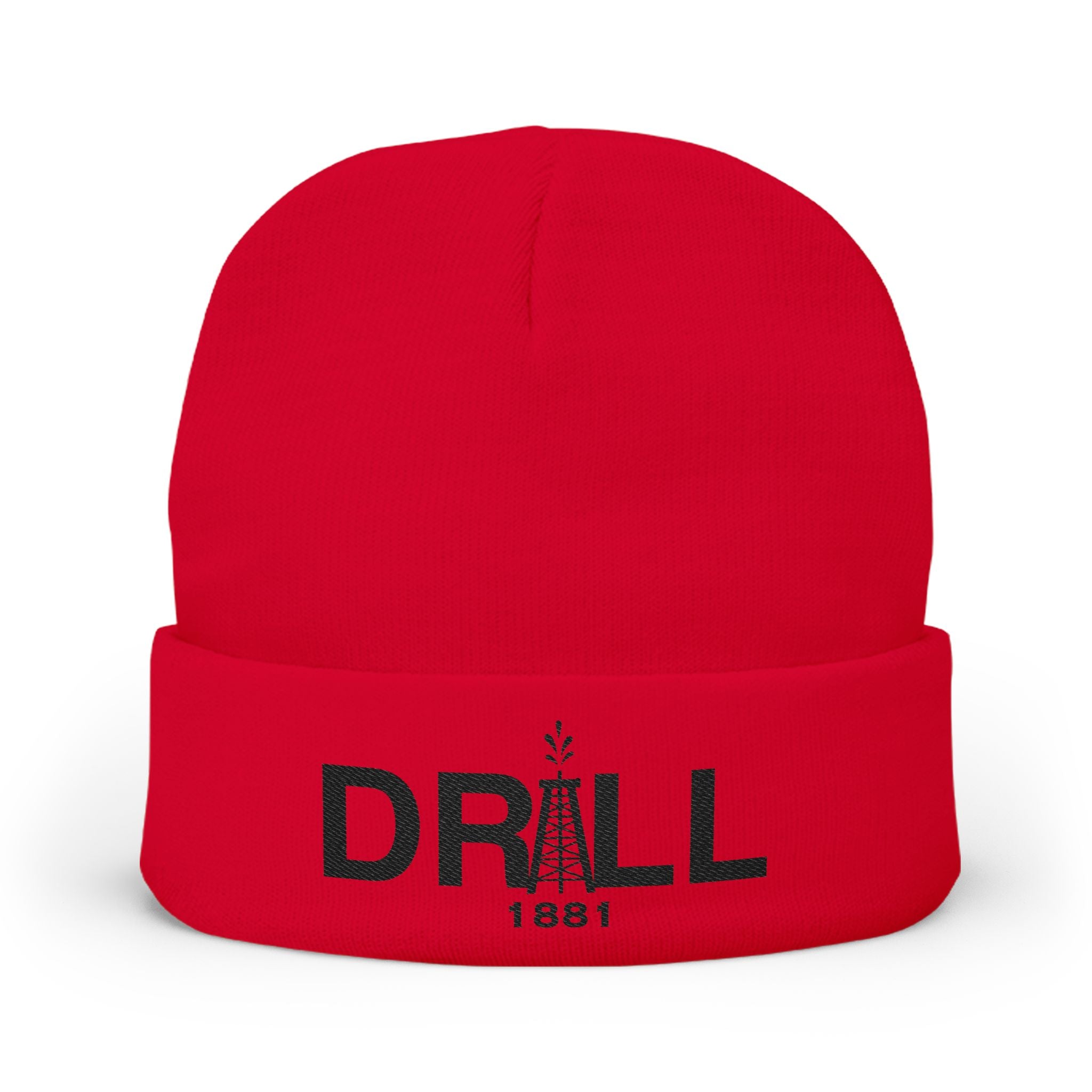 DRILL Embroidered Knit Beanie