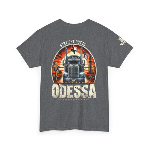 Straight Outta Odessa Trucker - SS - Back
