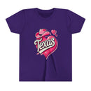 Texas Heart Youth Short Sleeve Tee - Fun & Stylish T-Shirt for Kids