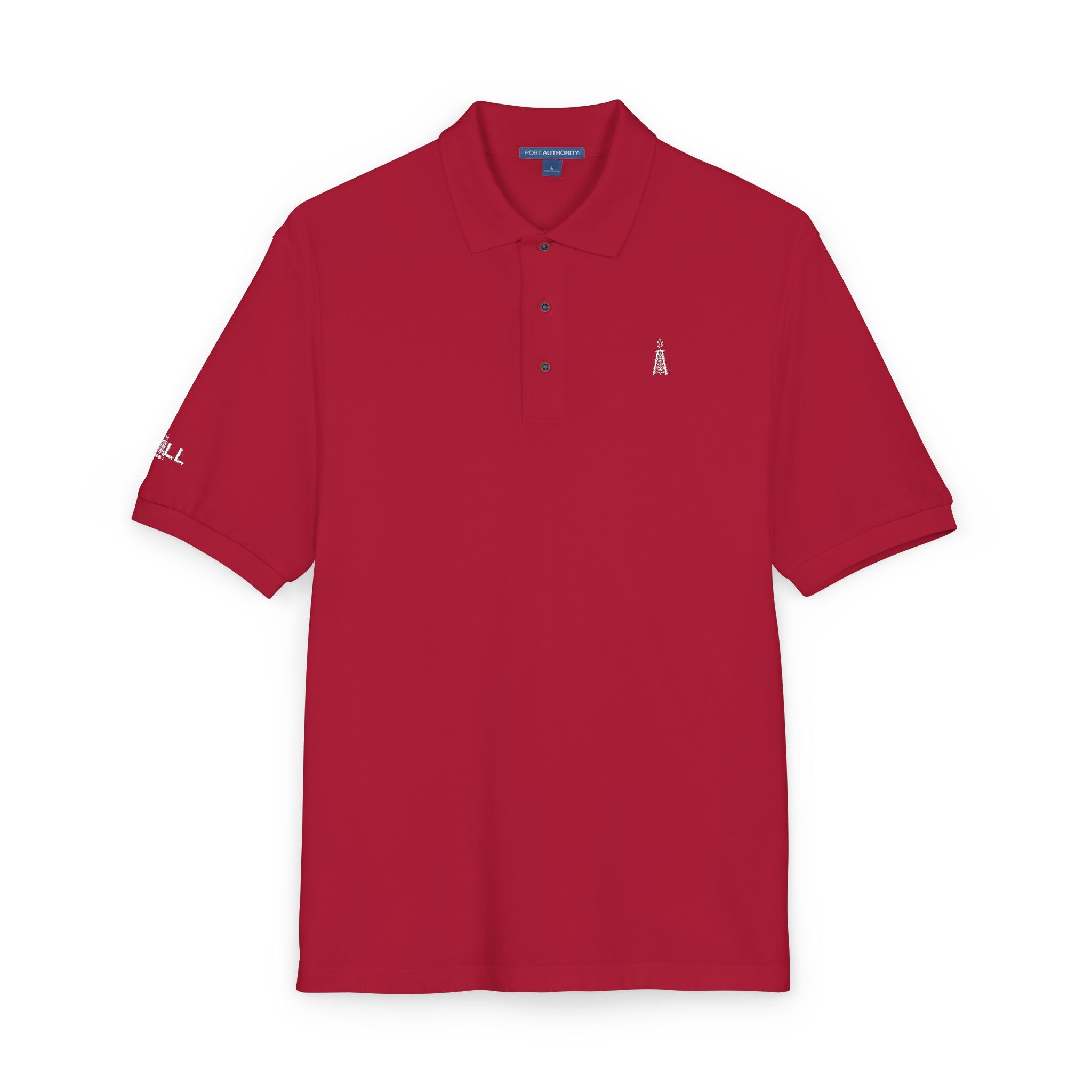 Embroidered Gusher Logo — Executive Polo