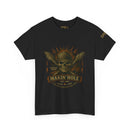 Makin Hole Skull - Black - SS - Front