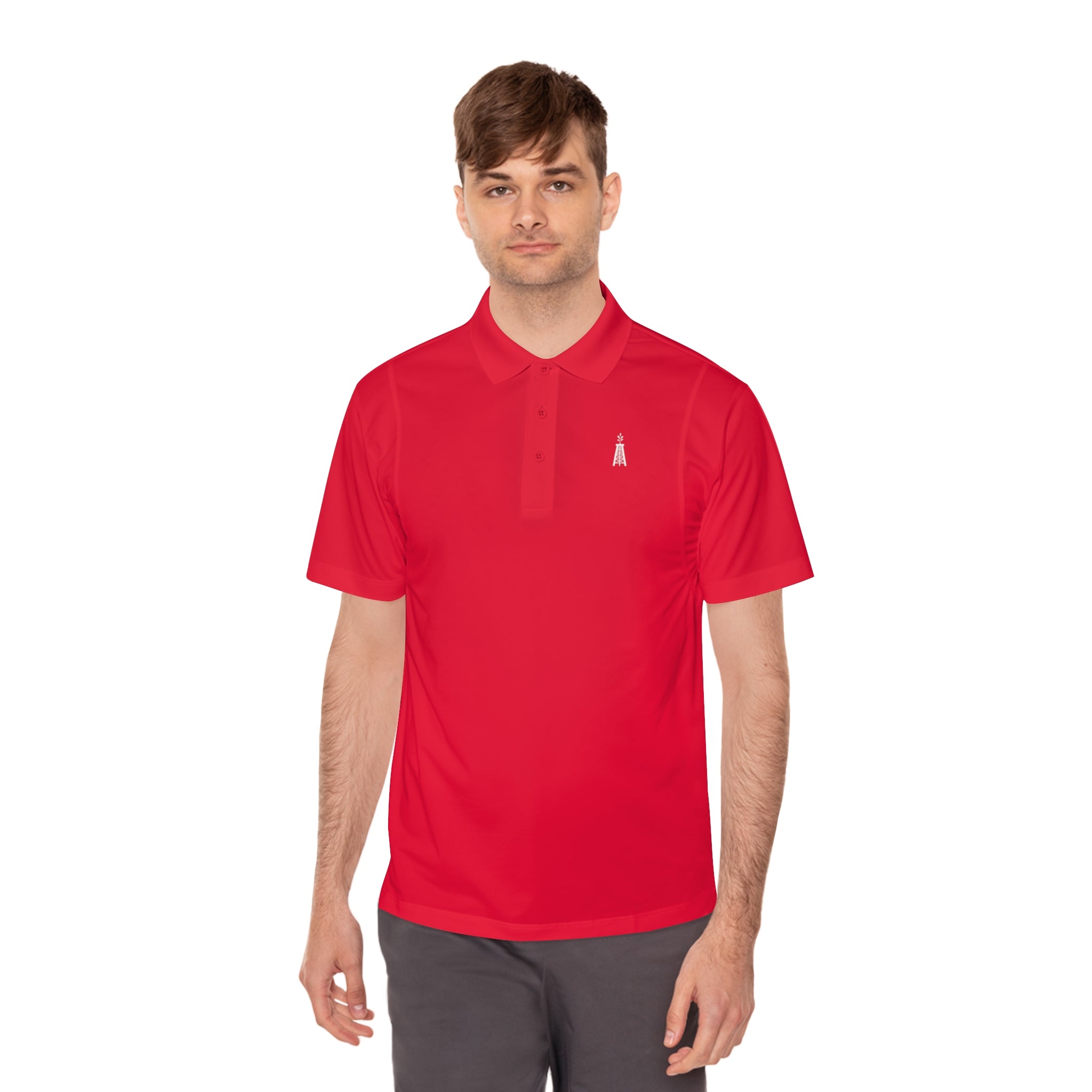 Gusher Logo - Sport Polo Shirt