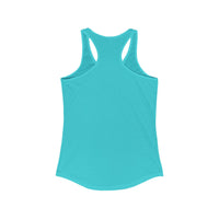 Floral Graphic Racerback Tank for Women - Casual Summer Top