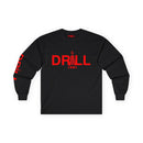 Drill Red Logo - Long Sleeve Tee