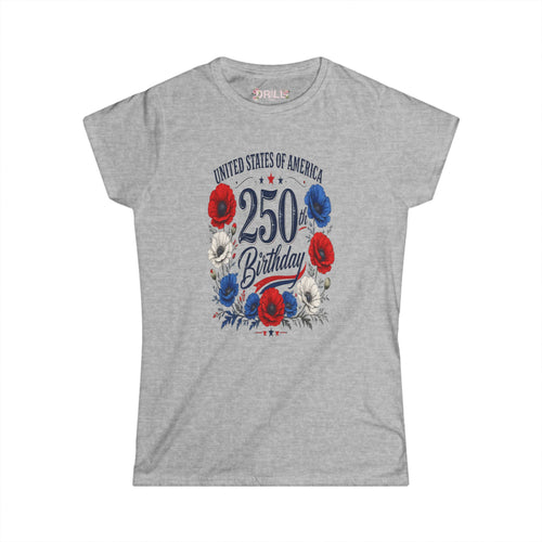 American 250 Birthday Flower - SS - Front