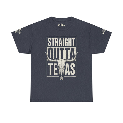 Straight Outta Texas Skull - SS - Front